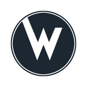 The W Bus Logo Stamp